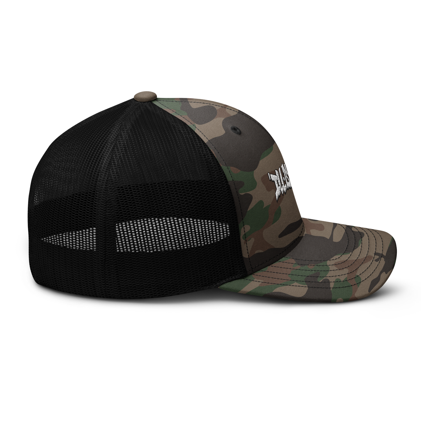 ill by instinct Camouflage trucker hat